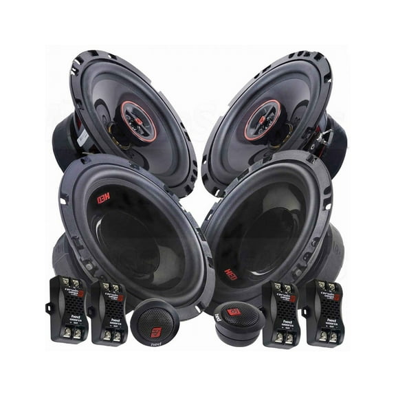 Cerwin Vega H765C   H7652 HED Series 6.5" Component & 6.5" 2 way Speaker System