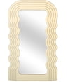 thumbnail image 1 of Aesthetic Wave Pattern Irregular Frame Mirror, Decorative Desk Wall Mirror For Living Room Bedroom Hallway Home DecorGift, 1 of 5