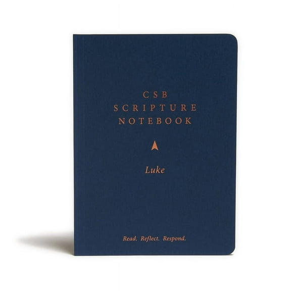 CSB Scripture Notebook, Luke: Read. Reflect. Respond., (Paperback)
