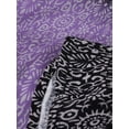 thumbnail image 4 of Innerwin Robe T-Shirt Débardeur Femme Robe d'Été Vacances Débardeur National Courte Mini Robes Violet TTG, 4 of 6
