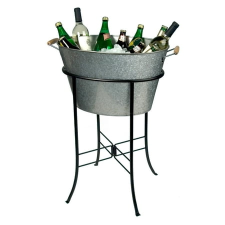 Artland Inc. Oasis Galvanized Party Tub with Stand
