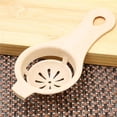 thumbnail image 3 of PEACNNG Egg separator egg filter egg separator kitchen baking egg yolk protein separator egg spoon Kitchen Baking Tool, 3 of 5