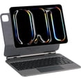 thumbnail image 4 of Magnetic Magic Keyboard Case for iPad Pro 11", iPad Air 11"(M4/M3/M2) / Air 10.9", Trackpad, Backlit,Caramel, 4 of 6