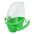 thumbnail image 6 of STAGA Parakeet Food Dispenser No Mess Plastic Parrot Feeder with Perch Cage Accessories for Small Bird Cockatiel Finch, 6 of 14