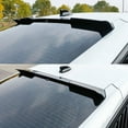 thumbnail image 6 of Ikon Motorsports Rear Roof Window Spoiler Wing Compatible With 2022-2026 Honda Civic Hatchback & Type R, ABS Plastic IKON Style Carbon Fiber Print, 6 of 7