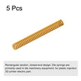thumbnail image 3 of Die Spring, 8mm OD 70mm Long 5 Pack Stamping Light Load Compression Yellow, 3 of 5
