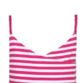 thumbnail image 3 of Richie House Girls' Striped Knit Braided Slip Dress with Flower Bottom RH2634, 3 of 7