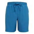 thumbnail image 1 of Bermuda Starter Talla CH Deportiva Sustentable Elastica Lisa Azul Teal, 1 of 4