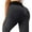 Mesh - Black, variant on Women Booty Yoga Pants High Waisted Ruched Butt Lift Textured Leggings Anti Cellulite Workout Running Tights