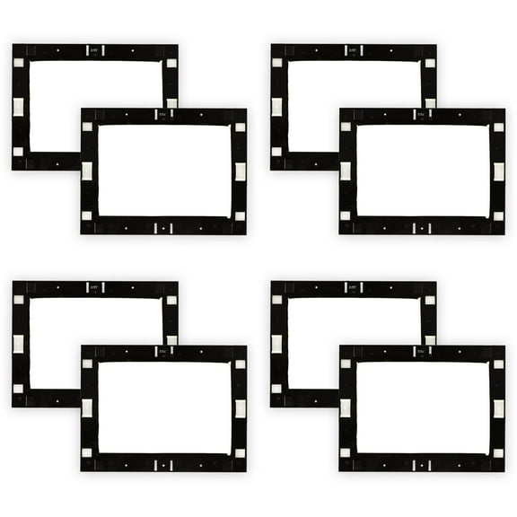 Theater Solutions RK6W In Wall Installation Rough In Kit for 6.5" Speakers 4 Pair Pack