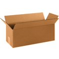 thumbnail image 1 of Marca Partners Cajas De Cartón Corrugado De 16 X 5 X 5 De Largo, 16 Pulgadas De Largo X 5 Pulgadas De Ancho X 5 Pulgadas De Alto, Paquete De 25 | Caja De Almacenamiento Móvil De Embalaje De Envío Para, 1 of 4