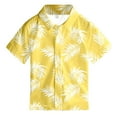 thumbnail image 3 of Boy Hawaiian Shirt Short Sleeve Boys' Button-Down Shirts Casual Summer Floral Beach Shirt Boys Shirt for Boys 10-11 Years, 3 of 3