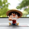 thumbnail image 3 of Figura de acción de Anime de One Piece, accesorios de coche, Luffy Zoro, PVC, Robin Nami, Chopper, Ace Brook, Usopp, estatuilla, adornos para coche, juguetes para muñecas, 3 of 4