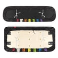 thumbnail image 3 of Pzuqiu Rainbow Pride 2-Piece Golf Cart Seat Covers - Breathable Washable Universal Fit for Most 2-Seater Golf Carts, LGBT Pride Golf Accessory, 3 of 10