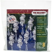 Holiday Beaded Ornament Kit-Irridescent Bubbles Makes 8