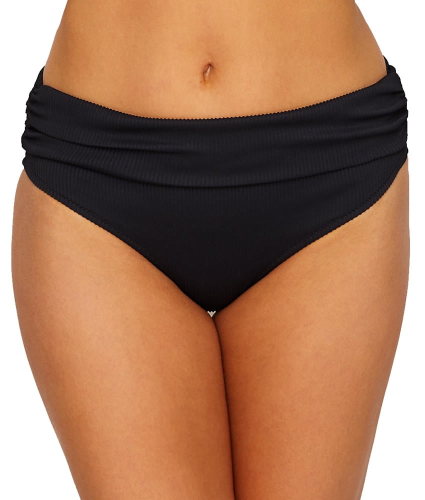Fold Over Bikini Bottoms Uk Pour Moi - Pour Moi Womens Escape Fold-Over Bikini Bottom Style-11304