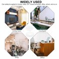 thumbnail image 3 of CRILSTYLEO 100pcs Flip Top Screw Caps Decorative White Plastic For Cabinetry, 3 of 8