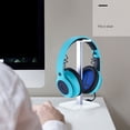 thumbnail image 2 of Sidaley Soporte para auriculares Tienda de oficina en casa Soporte para auriculares Soporte de aleación de aluminio Soporte de escritorio Juegos de teclado y mouse para computadora blanco, 2 of 6
