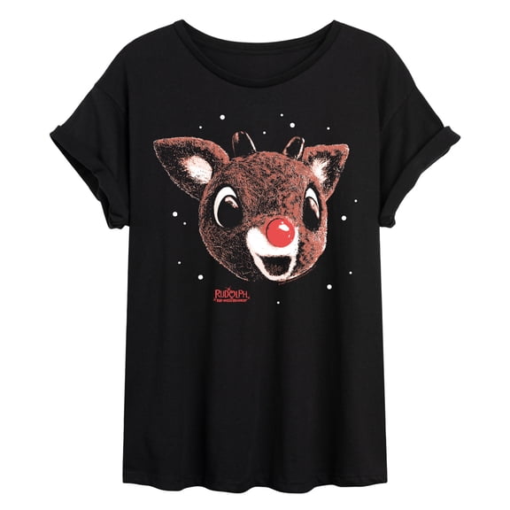 Rudolph - Rudolph Portrait - Women's Oversized Graphic T-Shirt