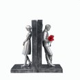 thumbnail image 1 of Figura sujetalibros con forma de estatua, escultura, estilo creativo de Banksy, 1 of 2