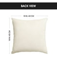 thumbnail image 5 of Sm:)e Merry Christmas Joy Xmas Trees Blue and Black Throw Pillow Covers, 18 x 18 Inch Christmas Winter Holiday Cushion Case Decoration for Sofa Couch Set of 4, 5 of 6