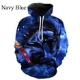 thumbnail image 3 of Sudadera con capucha con estampado 3D de animales y caballos de colores para hombre y mujer, sudadera informal holgada de gran tamaño para hombre, sudaderas para hombres, 3 of 5