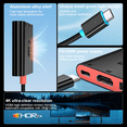 thumbnail image 4 of Portable TV Dock Station for Switch 2/Switch/Switch OLED, TV Adapter Support 4K/60Hz, USB 3.0 and 100W Charge PD Port, Travel Adapter for Switch 2/Laptop, 4 of 6