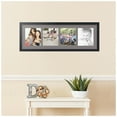 thumbnail image 2 of ArtToFrames Collage Photo Picture Frame with 4 - 8x9 Openings, Framed in Black with Pewter and Black Mats (CDM-3926-5), 2 of 8