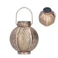 thumbnail image 2 of LHCER Solar Landscape Hollow Light,Hanging Solar Lantern,Solar Hollow Light Waterproof Retro Style Solar Landscape Hollow Lantern for Outside, 2 of 8