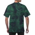 thumbnail image 4 of Casual Suelto Elástico de Manga Corta de los Hombres Blusa, Cuello Redondo de Color Sólido Top Deportivo para Gimnasio Y Actividades Al Aire Libre, 4 of 8