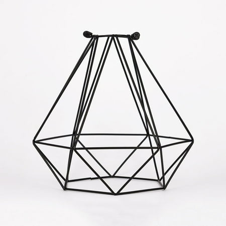 Pendant Lighting Edison Bulb Fantado Geometric Diamond Vintage Edison Light Bulb Cage for Pendant Lights by PaperLanternStore (Cage Only) ()