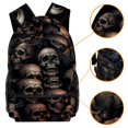 thumbnail image 3 of Lightweight Backpack Skull School Bag Travel Laptop Daypack for Men Women Casual Rucksack, 3 of 6