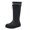 Black, variant on LIJCC Rain Boots for Women,Water Proof Garden Rubber Boots, Non-slip Width Mid-Calf Comfort Short Boots, Ankle Rainboots Boots, Lightweight Platform Mud Boots Water Shoes