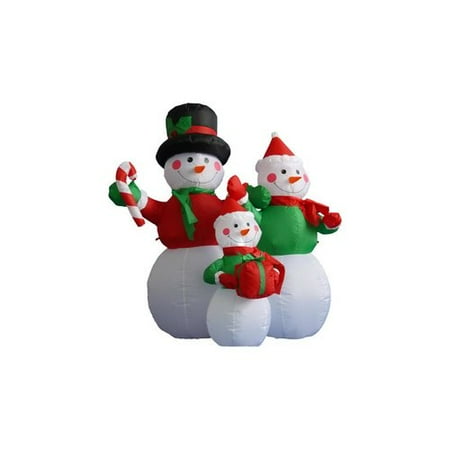 BZB Goods 4 ft. Snowmen Family Decoration
