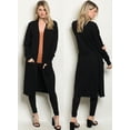 thumbnail image 1 of JED FASHION Women's Long Sleeve Maxi Cardigan with Waist Tie, 1 of 2