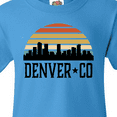 thumbnail image 4 of Inktastic Denver Colorado Skyline Vintage Youth T-Shirt, 4 of 5