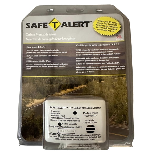 Soporte de superficie CO Alarm Safe T Alert Classic, blanco carbón