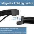 thumbnail image 3 of AIR-Compatible Ticwatch Pro 5 Smartwatch Bands, 24mm Soft Silicone Magnetic Buckle Sport Wristband Replacement Straps Compatible for Ticwatch Pro 5 Android Smartwatch, 3 of 4