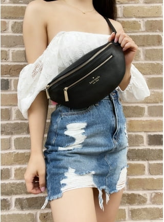 Kate Spade New York Leila Leather Belt Bag Fanny Pack in Fresh Blue