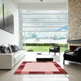 thumbnail image 7 of Ahgly Company Machine Washable Indoor Rectangle Transitional Grapefruit Red Area Rugs, 3' x 5', 7 of 7