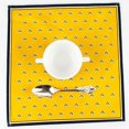 thumbnail image 1 of 12*13.8 Inch Simple Teapot Plate Small Flower Cotton Linen Mat Cloth Napkin for Family  Parties  Weddings  Restaurant  Holiday Dinner, 1 of 11