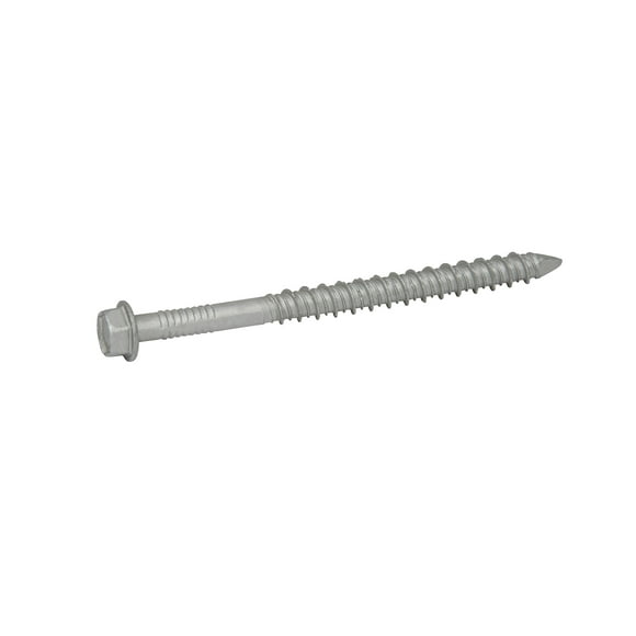 1/4" x 3-3/4" 410 Stainless Steel Hex Tapcon