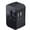 black, variant on Universal Global Travel Adapter Plug Wall Charger Adapter