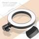 thumbnail image 4 of Lámpara circular para escritorio Workbench Light, 8 pulgadas, USB, con abrazadera giratoria, 4 of 9
