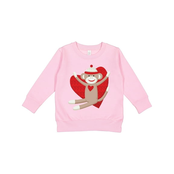 Inktastic Hug Sock Monkey Toddler Sweatshirt