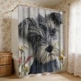 thumbnail image 6 of Tuvgenk Multicolor Plastic Shower Curtain 70.87x70.87in Dog Farmhouse Shower Curtain Decor Soft Washable Patterned, 6 of 6