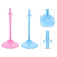 thumbnail image 1 of MOKKHNB 30Pcs Plastic Doll Stand Rack for Dress Up and Organizer in Childrens Room, 1 of 5