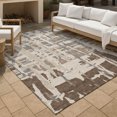 thumbnail image 3 of Addison Rugs Chantille Indoor/Outdoor Transitional Abstract Linen Machine Washable Rectangle Rug, 3' x 5', 3 of 8