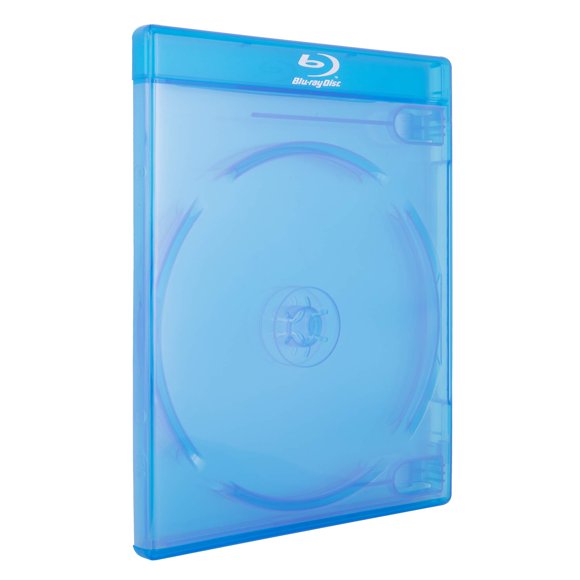 AcePlus Double 2-Disc Blu-Ray Cases in 12mm Standard Thickness with Screen Printed Logo (100-Pack)