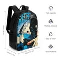 thumbnail image 2 of Jujutsu Kaisen Backpack Bookbag Casual Daypack Travel Backpacks for Work Hiking Camping, 2 of 8